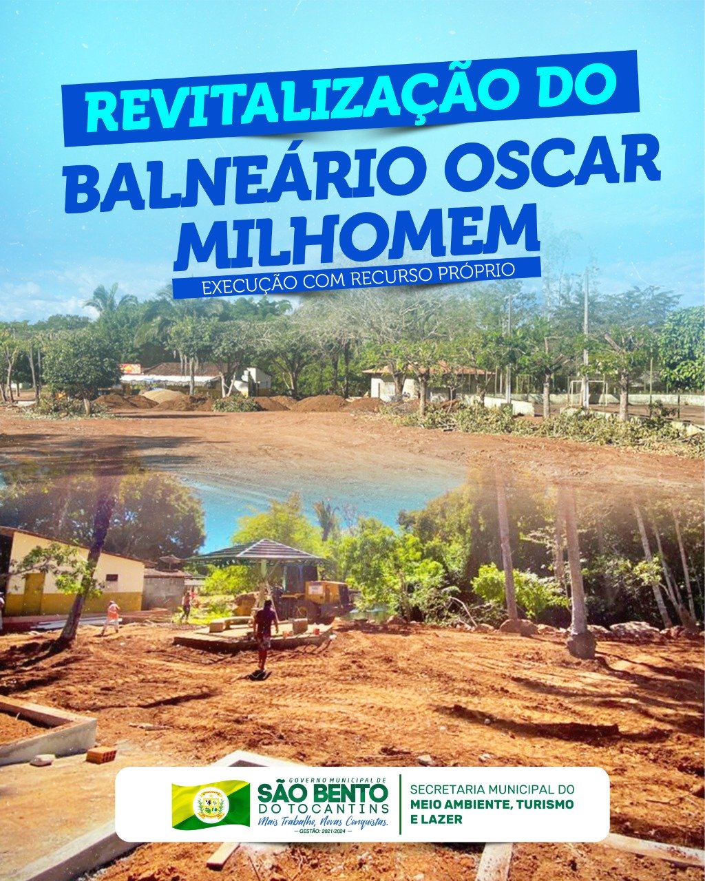 Revitalização do Balneário Oscar Milhomem